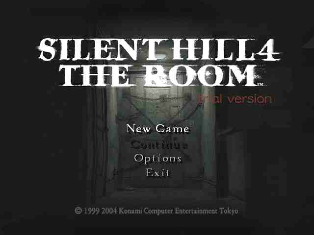 SILENT HILL 4 THE ROOM 体験版
